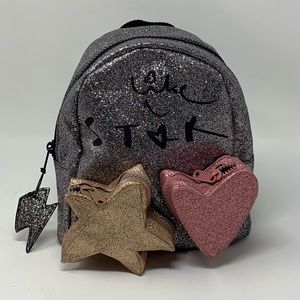 zara backpack glitter